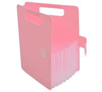 Sakura Komagoma File organaizer by OSS Expanding File Portable Document Paper Bill Receipt Organizer Home College School Office Supplies Letter Size Pink Color