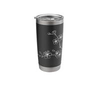 Sakura Line Art Japan Lover Stainless Steel Insulated Tumbler