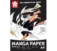 Sakura Manga Paper pad | 29.7 x 21 cm (A4), 250 g, 20 Sheets (99MANPADA4)