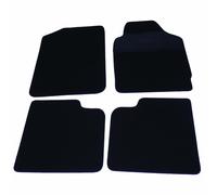 Sakura Mat Set Carpet with Rubber Heelpad for Peugeot 306 93-01 - Black