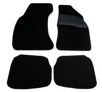 Sakura Mat Set includes Carpet with Rubber Heelpad for Audi A4 1995-01 - Black