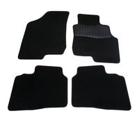 Sakura Mat Set includes Carpet with Rubber Heelpad for Hyundai i30 2007-12 - Black