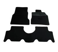 Sakura Mat Set includes Carpet with Rubber Heelpad for Mercedes A Class SWB to 2005 - Black