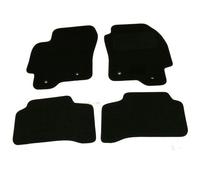Sakura Mat Set Jaguar X-Type Automatic Carpet with Carpet Heelpad 2001-2010 - Black