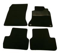 Sakura Mat Set Mercedes B Class Carpet with Rubber Heelpad 2012 Onwards - Black