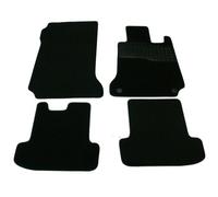 Sakura Mat Set Mercedes E Class Coupe Automatic Carpet with Rubber Heelpad 2009 Onwards - Black