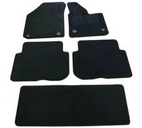 Sakura Mat Set Volkswagen Touran Carpet with Carpet Heelpad to 2005 - Black