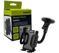Sakura Mobile Phone Holder with Suction Cup 360-Degree Flexible Arm Anti-Slip