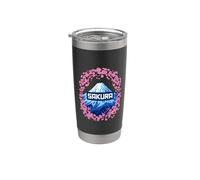 Sakura Mount Fuji Cherry Blossom Japan Spring Stainless Steel Insulated Tumbler