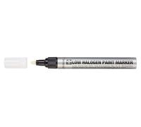 SAKURA Paint Marker Low Halogen Black - Quick-Drying Waterproof Pen - Opaque Ink for Industrial Use - Chemical Resistant - 2 mm Line Width - Durable Aluminium Barrel