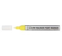 SAKURA Paint Markers - Low Halogen Yellow - Industrial-Grade Opaque Ink - Quick-Drying, Chemical-Resistant - 2 mm Line Width - Aluminium Barrel - Suitable for Stainless Steel, Petrochemical Use