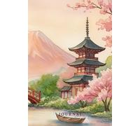 Sakura Passage Journal: Wanderlust Watercolor Collection | 120 Lined Writing Page Journal Inspired by the Tranquil Beauty and Timeless Grace of Cherry Blossom Season in Japan