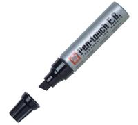 Sakura Pen-Touch E.B. BLACK (#49) Extra Wide Universal Permanent Marker - Pack of 1