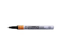 SAKURA Pen-Touch Extra Fine Fluorescent Orange Marker - For Cardstock, Plastic, Wood, Glass, Metal - Industrial & Creative Use - Solvent-Based Ink - 0.7 mm Line