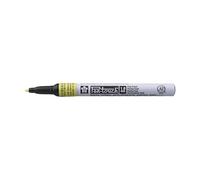 SAKURA Pen-Touch Fine Fluorescent Yellow Marker - 1 mm Line - Writes on Various Surfaces - Permanent Ink - Ideal for Industrial Use