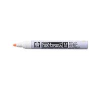 SAKURA Pen-Touch Medium Fluorescent Orange Marker - Versatile Use on Various Surfaces - Ideal for Industrial and Creative Applications