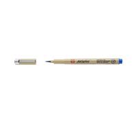 SAKURA Pigma Brush Marker - Flexible Soft Brush Tip for Calligraphy & Illustration - Permanent Waterproof Ink - Blue