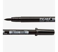 Sakura Pigma Brushpen-Bold Black, Bullet tip