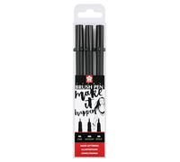 SAKURA Pigma Brush Black Set 3