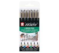 Sakura Pigma Brush - Set of 6