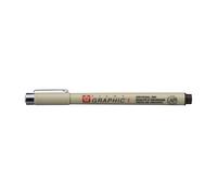 SAKURA Pigma Graphic 1-1.0 mm Sepia Pen - Ideal for Artists & Hobbyists - Durable Pigment Ink