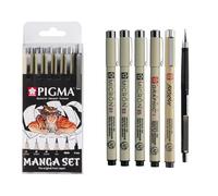 Sakura Unique Manga Collection of 6 Pigma Micron