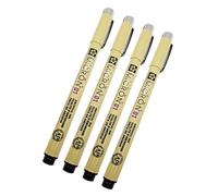 Sakura Pigma Micron 01 Black Pen 0.25mm Line Width Pack of 4 (01)
