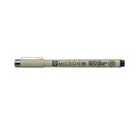 SAKURA Pigma Micron 05 Fineliner - 0.45 mm Blue Black - Waterproof Permanent Ink