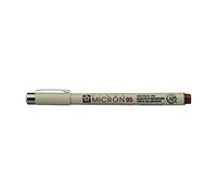 SAKURA Pigma Micron 05 Fineliner - 0.45 mm Tip - Waterproof & Fade Resistant - Archival Pigment Ink - Burgundy