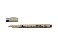 SAKURA Pigma Micron 08-0.50 mm Burgundy Fineliner - Waterproof Archival Ink