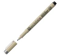SAKURA Pigma Micron 12-Pack Fineliner Pens - 0.70 mm - Waterproof Pigment Ink - Archival Quality - Black