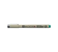 SAKURA Pigma Micron Fineliner 05 - Green 0.45 mm - Waterproof Archival Quality Ink