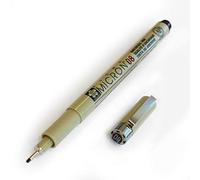 SAKURA Pigma Micron - Pigment Fineliners - Pack of 3 - XSDK08-0.5mm - Black