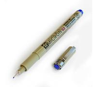 Sakura Pigma Micron - Pigment Fineliners - XSDK03-0.35mm - Blue - Pack of 3