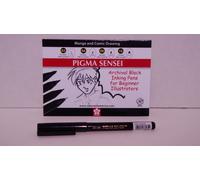 SAKURA PIGMA Sensei 03 Pen Black 0.30MM Ultra Fine Tip by