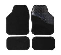 Sakura Premium Car Mat Set, Rubber Heelpad