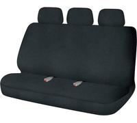 Car and Van Rear Seat Protector - 1 Waterproof Hard Wearing Cover in Black - Universal Easy Fit - Wipe Clean
