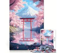 Sakura Reflections 1000 Piece Jigsaw Puzzle for Teenagers Intellect Toy Mental Relax Quality Cut (50x75cm)