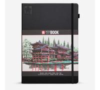 Sakura : Sketch Note Book : Hard Back : Portait : 21 x 29.7cm : Soft White Pages