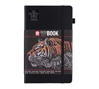 Sakura Sketch Notebook-80 Sheets, Black Pages, 13 x 21 cm, 94141003