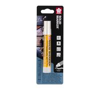 SAKURA Solid Marker Low Temperature - White 12 mm - Works -40˚C - Permanent on Various Surfaces - Industrial Marking Pen