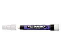 SAKURA Solid Marker Original Slim White - High Temp Paint Marker Stick - 8 mm Diameter - Permanent, Quick-Drying, Weatherproof - Works on Multiple Surfaces - Ideal for DIY & Industrial Use
