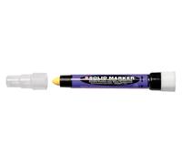 SAKURA Solid Marker Slim Yellow - High Temp Permanent Paint Stick - 8 mm Diameter - Mark Dust Rust - Indoor Outdoor Use - Quick Dry Virtually Odorless