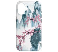 Sakura Spirit: Retro Japanese Cherry Blossom Collection Case for iPhone 16