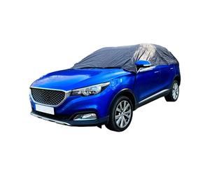 Sakura SS5385 Extra Large Grey Car Top Cover - Frost Protection Water Resistant - Universal Easy Fit - Choose From 4 Sizes, Grey