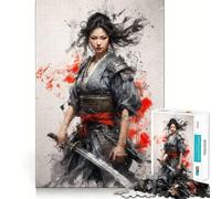 Sakura Steel Elegance Jigsaw Puzzle for Teenagers 1000 Pieces Boost Recall Tension Relief Tight Edge Fine Art Piece (38x26cm)