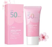 Sakura Sun Screen SPF 50+ - Sakura Essence Sun Cream for Body & Face - Non Greasy & Gentle Sunscreen for Outdoor & Beach - Hydrating Sun Protection - Waterproof Sun Moisturiser, Blocks UVA + UVB Rays
