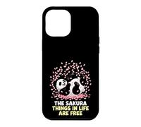Sakura Things In Life Are Free Panda Petals Case for iPhone 12 Pro Max