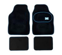 Sakura Universal Black Carpet Mat Set with Scotland Logo