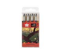 SAKURA Van Gogh Museum x Royal Talens 100th Anniversary Pigma Micron Fineliners - Set of 4 Colours Inspired by Flowering Plum Orchard - 0.45 mm Archival Ink - Waterproof & Fade-Resistant